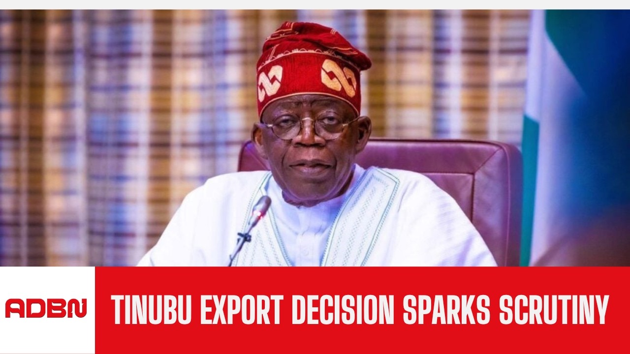 Tinubu Export Decision Puts Non Oil Revenue Under Scrutiny