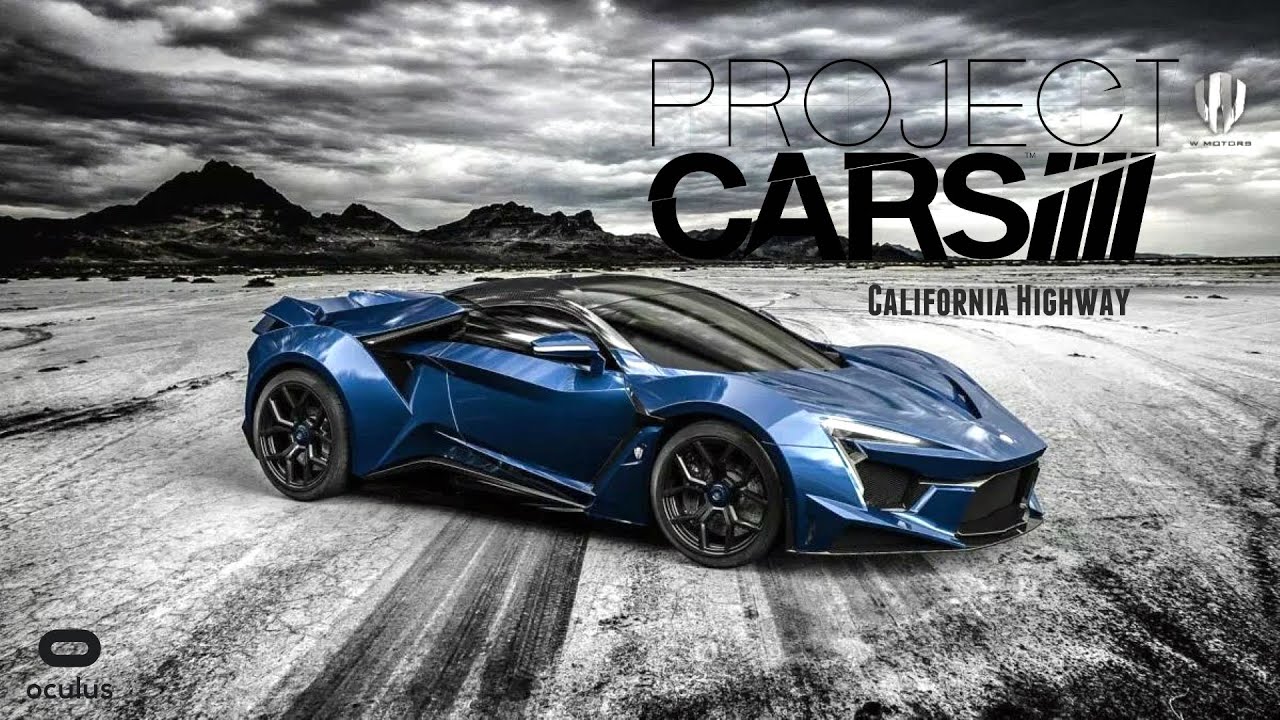 Project CARS - Oculus Rift Runtime 1.3 Steam Version - California Highway - Lykan Hypersport