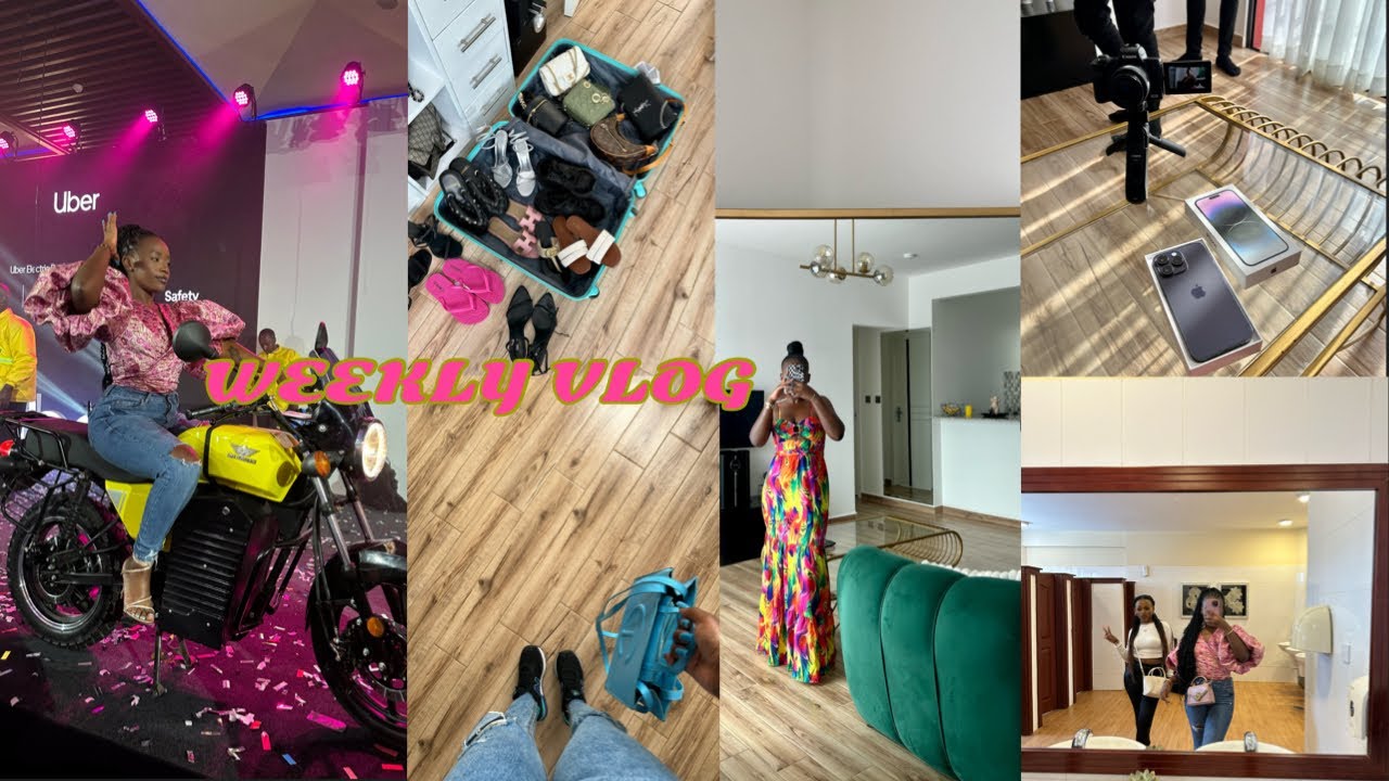 WEEKLY VLOG: New phone, Being a mum for the weekend, Uber event & packing for my trip💞