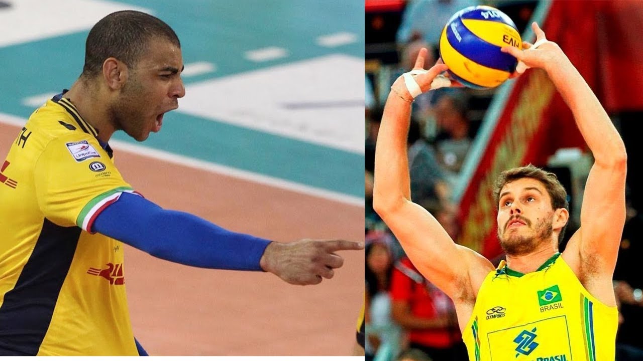FABIO BALASO vs Bruno Rezende  Highlights Moments Volleyball #volleyball #highlights