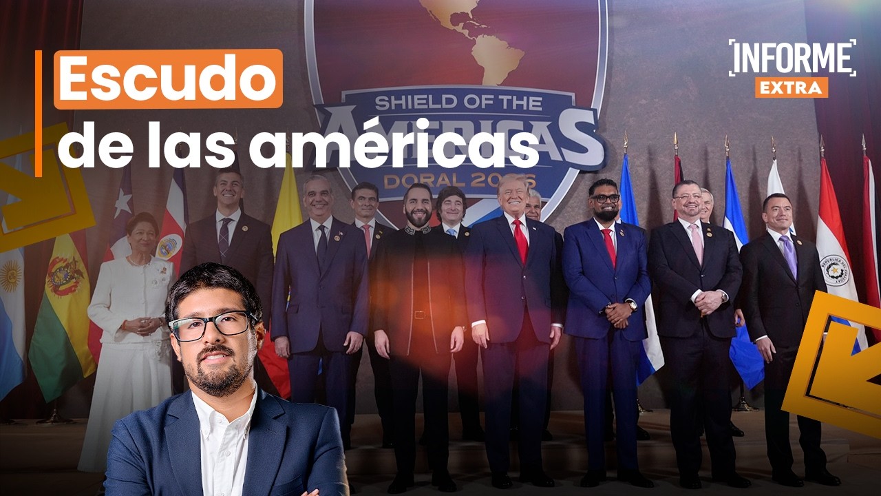Trump con líderes latinoamericanos crean coalición militar en Cumbre Escudo de las Américas