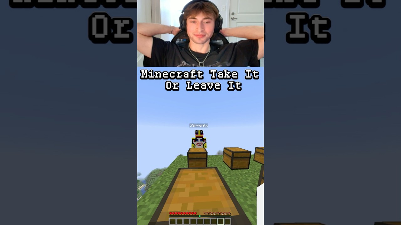 Minecraft Take It Or Leave It...