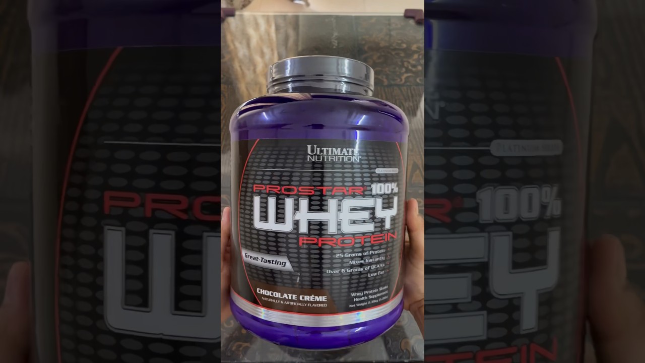 Ultimate Nutrition Prostar Whey Protein💪🏻.#shorts #short #ultimatenutrition #protein #bodybuilding