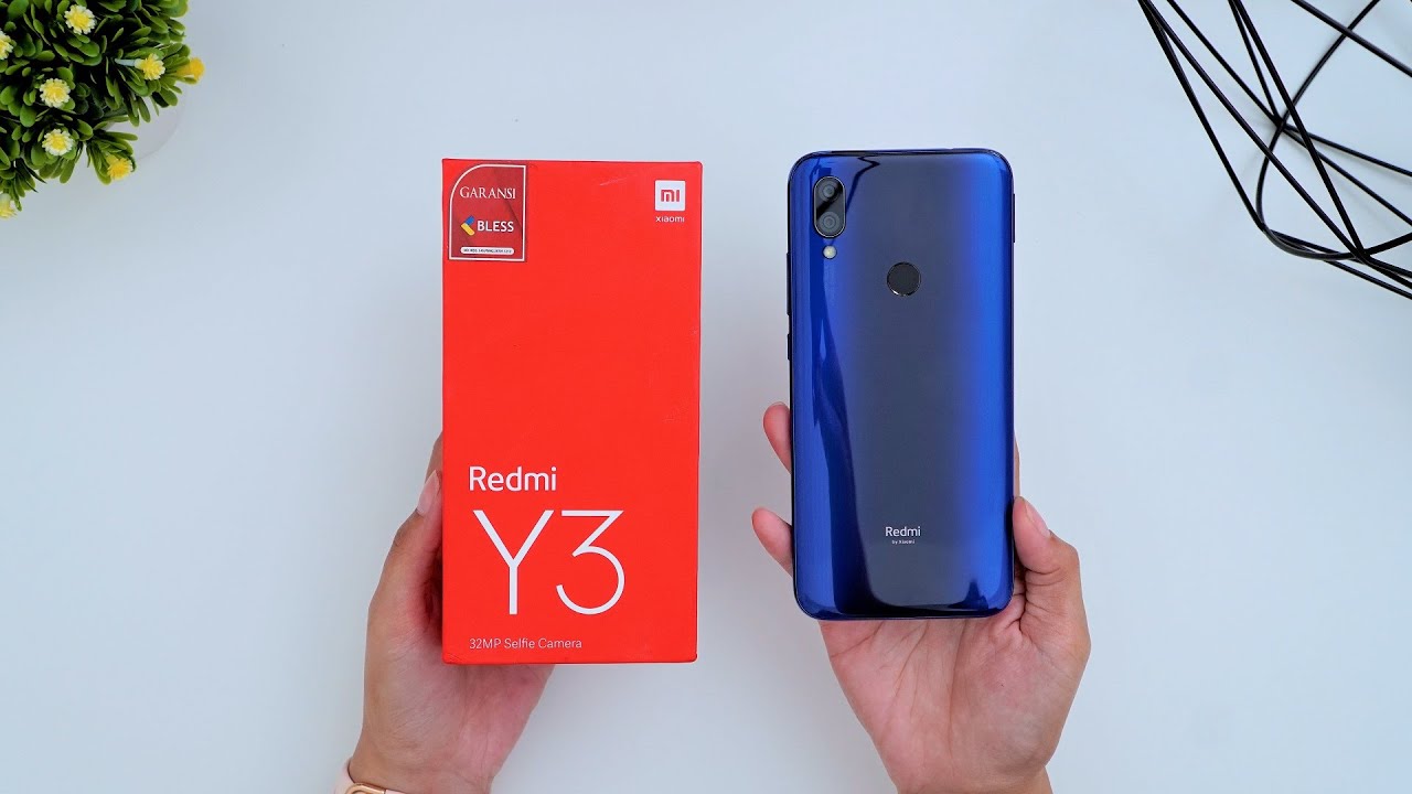 DESAINNYA BIKIN NGILER!! Unboxing Redmi Y3