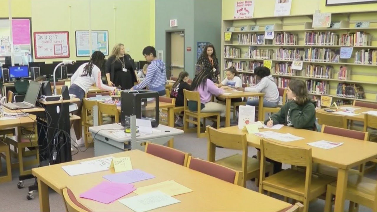 Librarian at Walker Middle Magnet School recognized as one in a million
