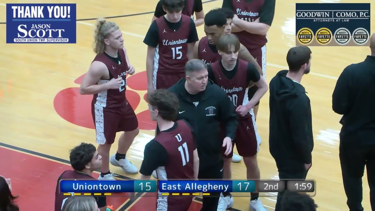 Uniontown vs. East Allegheny 12-30-25