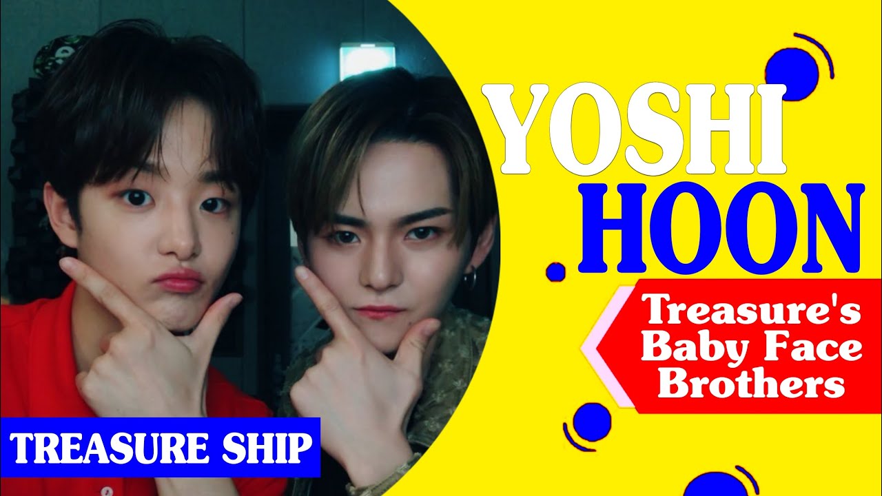 YOSHIHOON : Treasure's Baby Face Brothers Yoshi and Jihoon