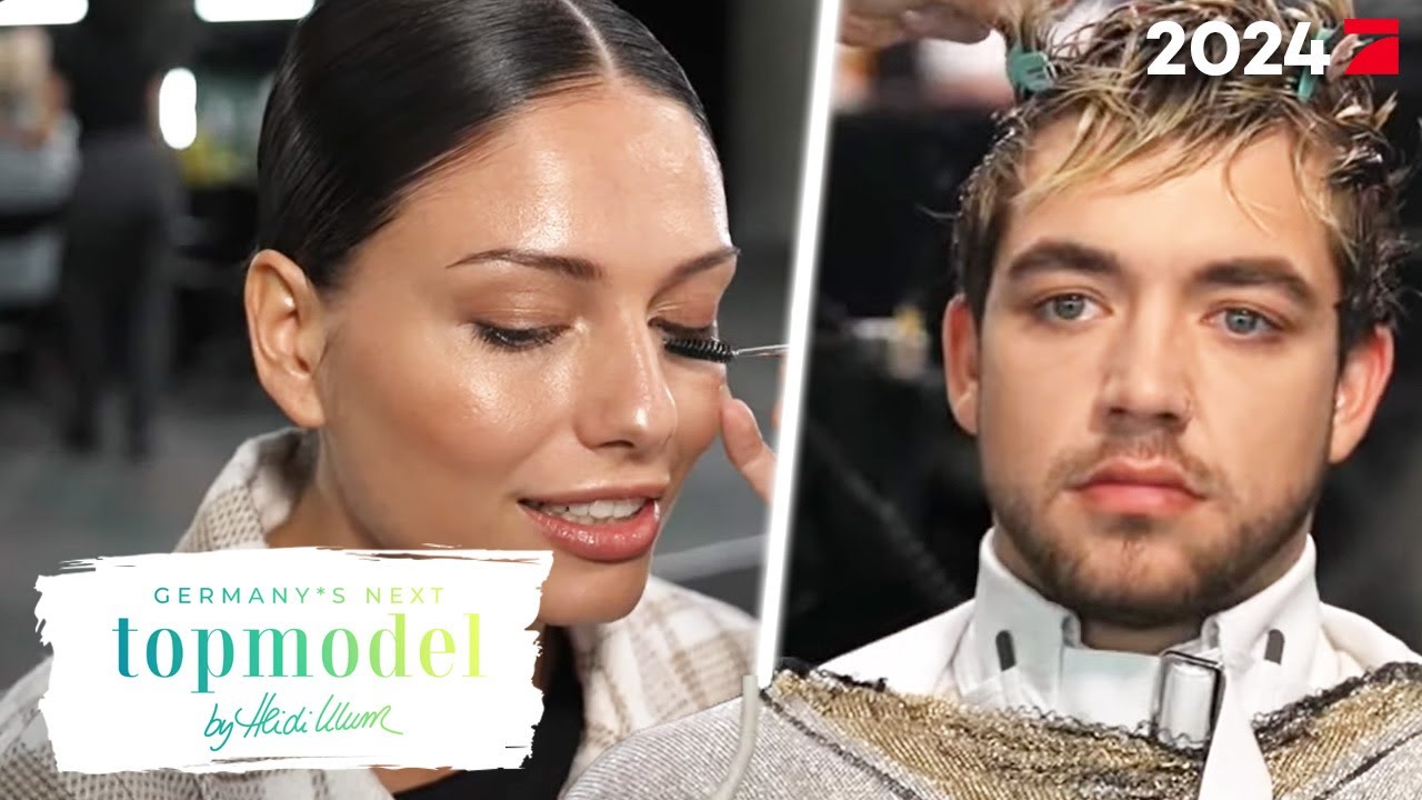 Anspannung und Vorfreude: Die gro&szlig;e Fashion-Show steht an | GNTM 2024 ProSieben