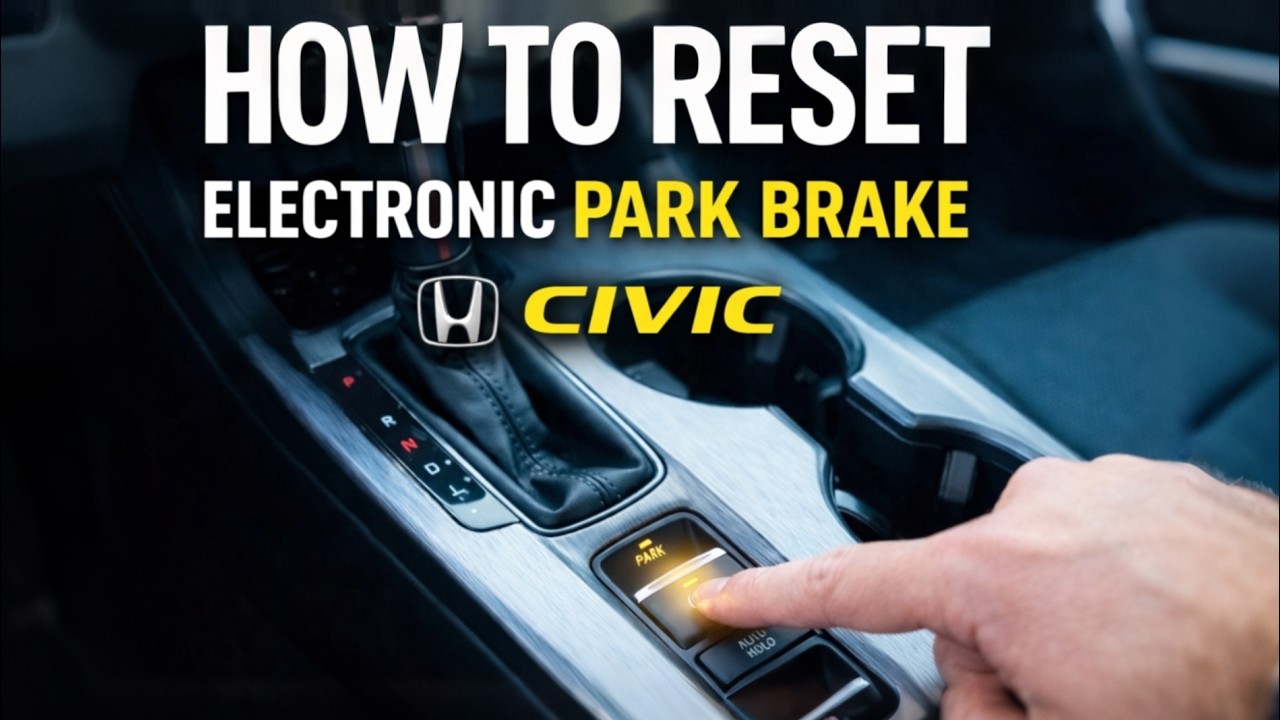 Honda Civic EPB Reset – Fix Electronic Parking Brake Error in 5 Minutes