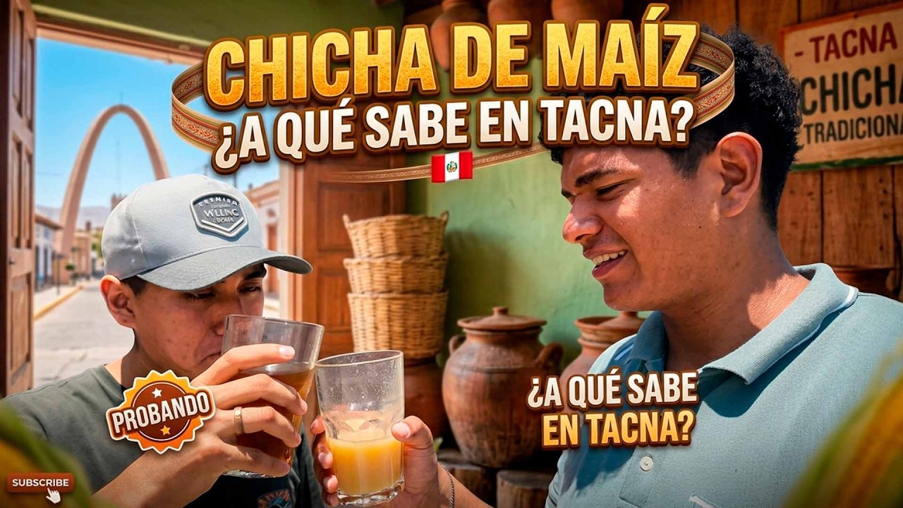 Bebimos CHICHA DE JORA por primera vez en Tacna 😱 tradición peruana