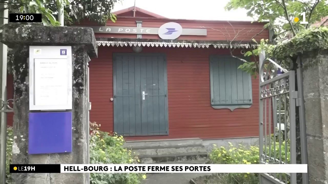 A Salazie, la Poste du village d'Hellbourg devrait fermer ses portes d'ici la fin de l'année