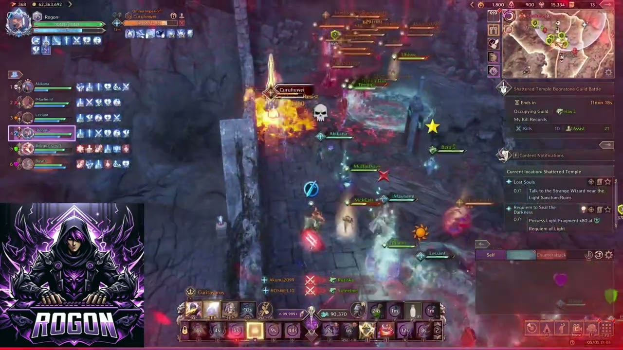 [4k] Spellblade Shattered Temple Stone Fight