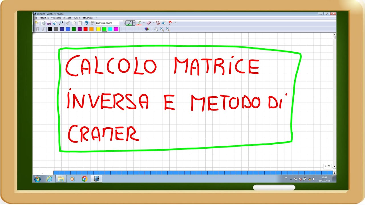 calcolo matrice inversa e metodo di cramer: esercizi