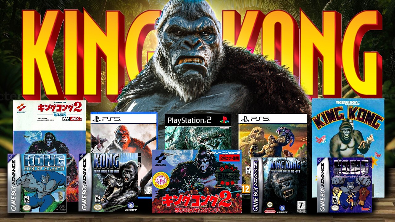 Я прошел ВСЕ игры про КИНГ-КОНГА... ВООБЩЕ.