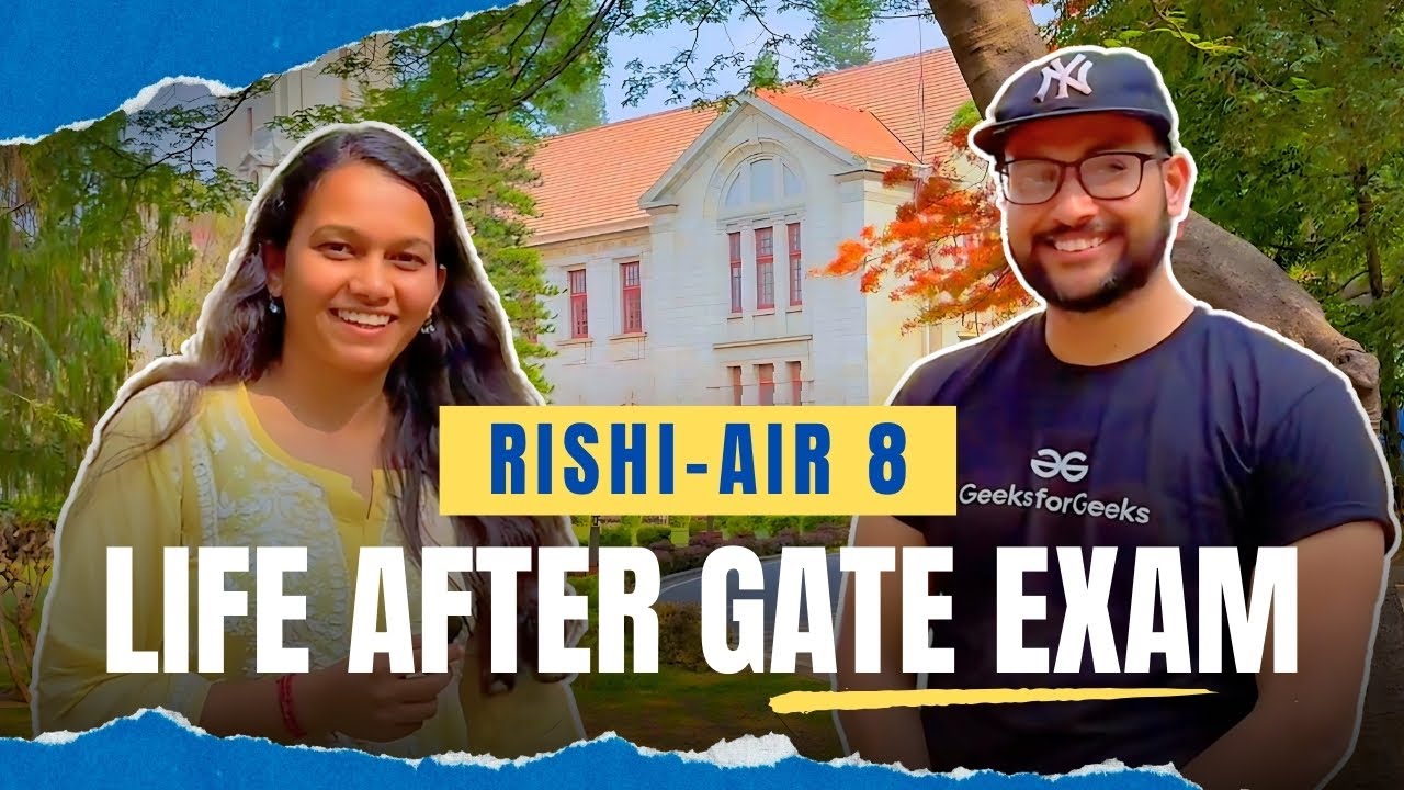 AIR 8 GATE 2025 | Rishi Sharma&rsquo;s Life After GATE | Motivation & Strategy for GATE Aspirants