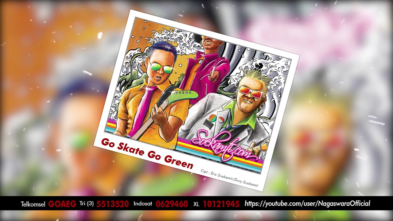 Endank Soekamti - Go Skate Go Green (Official Audio Video)