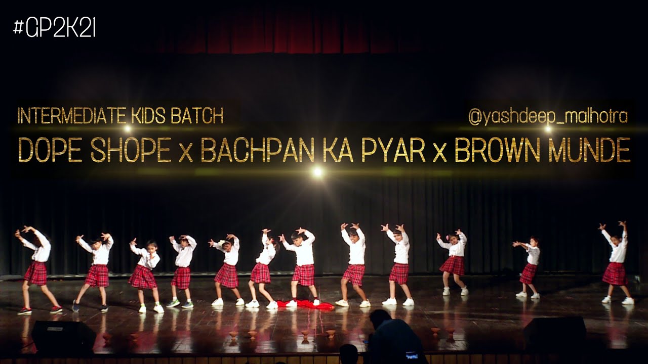 Dope Shope | Bachpan Ka Pyar Prod. by Blazze | Brown Munde | YDM Choreography | Step Up Student Zone