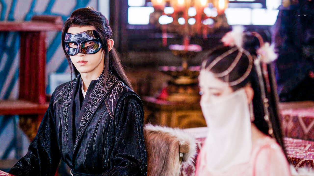 戰神邂逅戴面紗的灰姑娘，心跳加速，一見鍾情！#花戎 #鞠婧祎 💖#郭俊辰