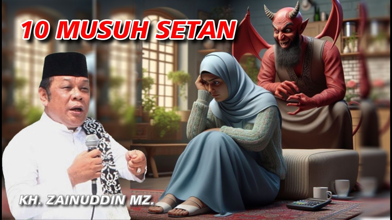 CERAMAH  KH. ZAINUDDIN MZ. - 10 MUSUH SETAN
