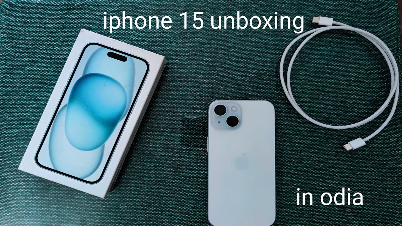 iphone 15 unboxing 👍👍 in odia