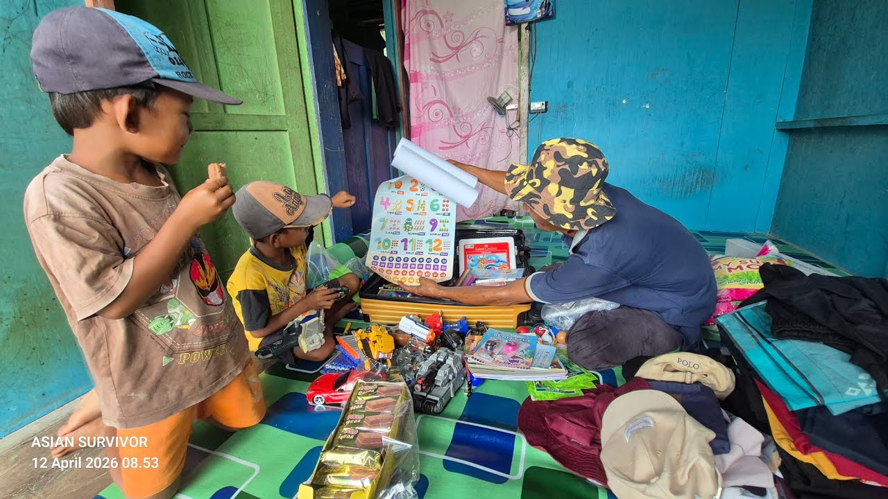 KABAR BAHAGIA PAK ANDRE DAN KEDUA ANAKNYA DI PETANI TRANSMIGRASI KALIMANTAN ASAL BANTUL, YOGYAKARTA
