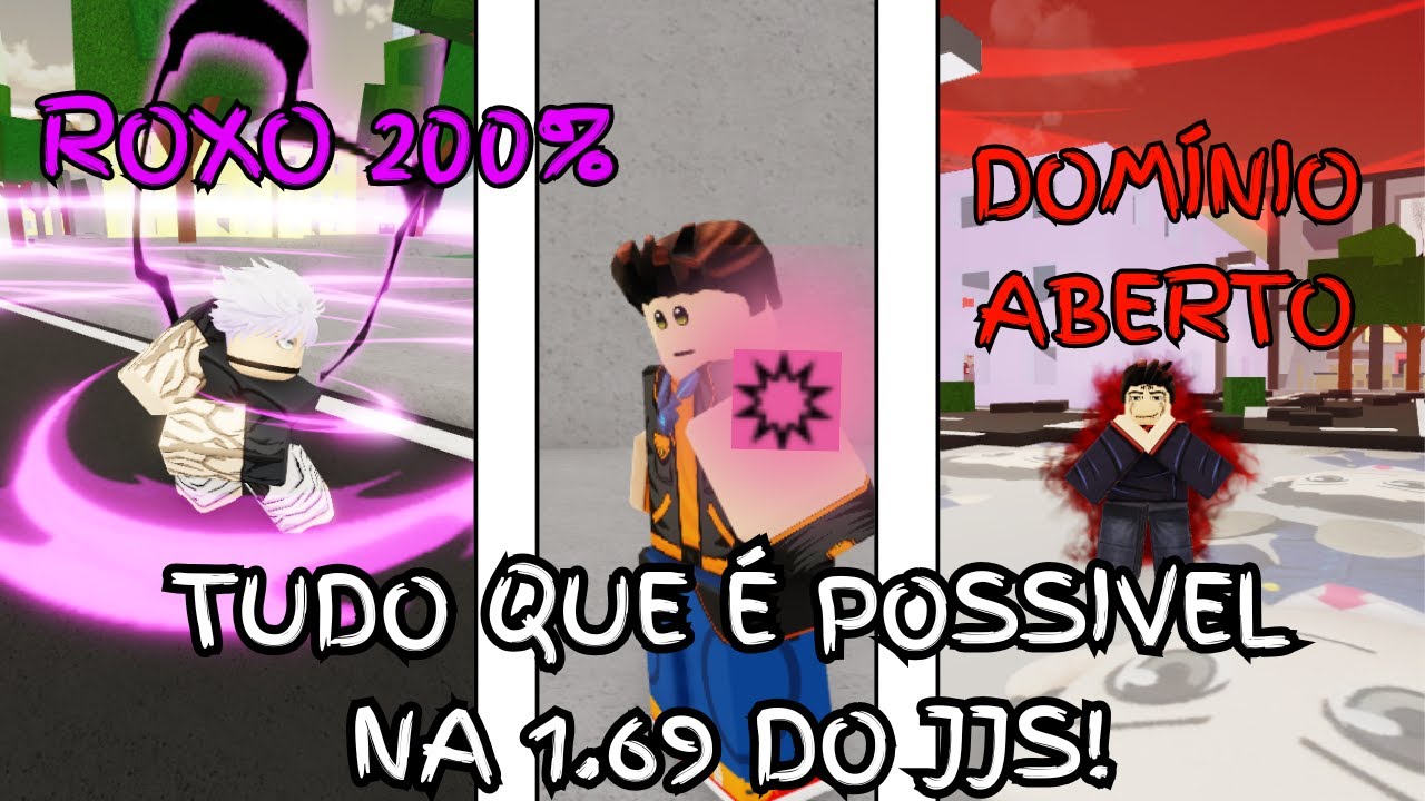 ROXO 200%, DOMINIOS ABERTOS, E MAIS!! OQUE FAZER NA UPDATE 1 69 DO JJS!!