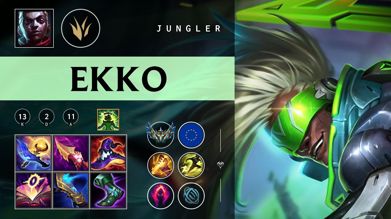 Ekko Jungle vs Wukong - EUW Challenger Patch 26.01