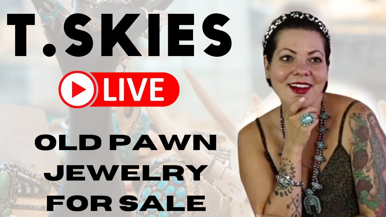 Vintage Native American Jewelry | T.Skies LIVE Sale  | Old Pawn Jewelry For Sale