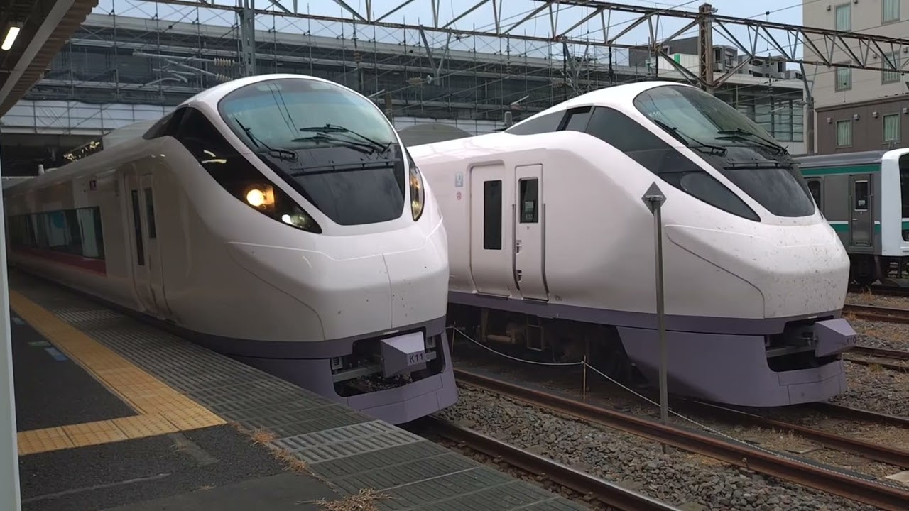 E657系K11編成 臨時特急運転に伴う日立への送り込み回送が警笛を鳴らして勝田発車