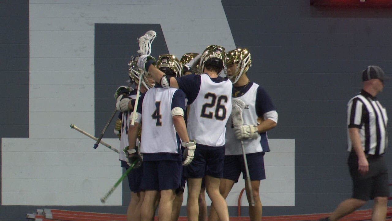 Notre Dame men’s lacrosse faces Utah in preseason exhibition