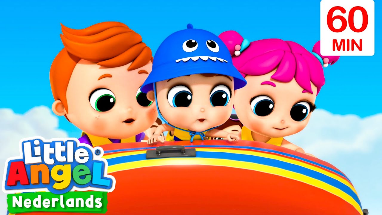 Stranddag | Op ontdekkingstocht  | Kinderliedjes met Baby John | Little Angel Nederlands
