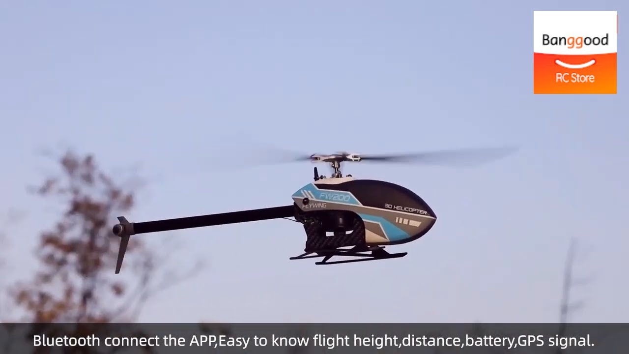 FLY WING FW200 Elicottero RC with APP -  Banggood RC Store