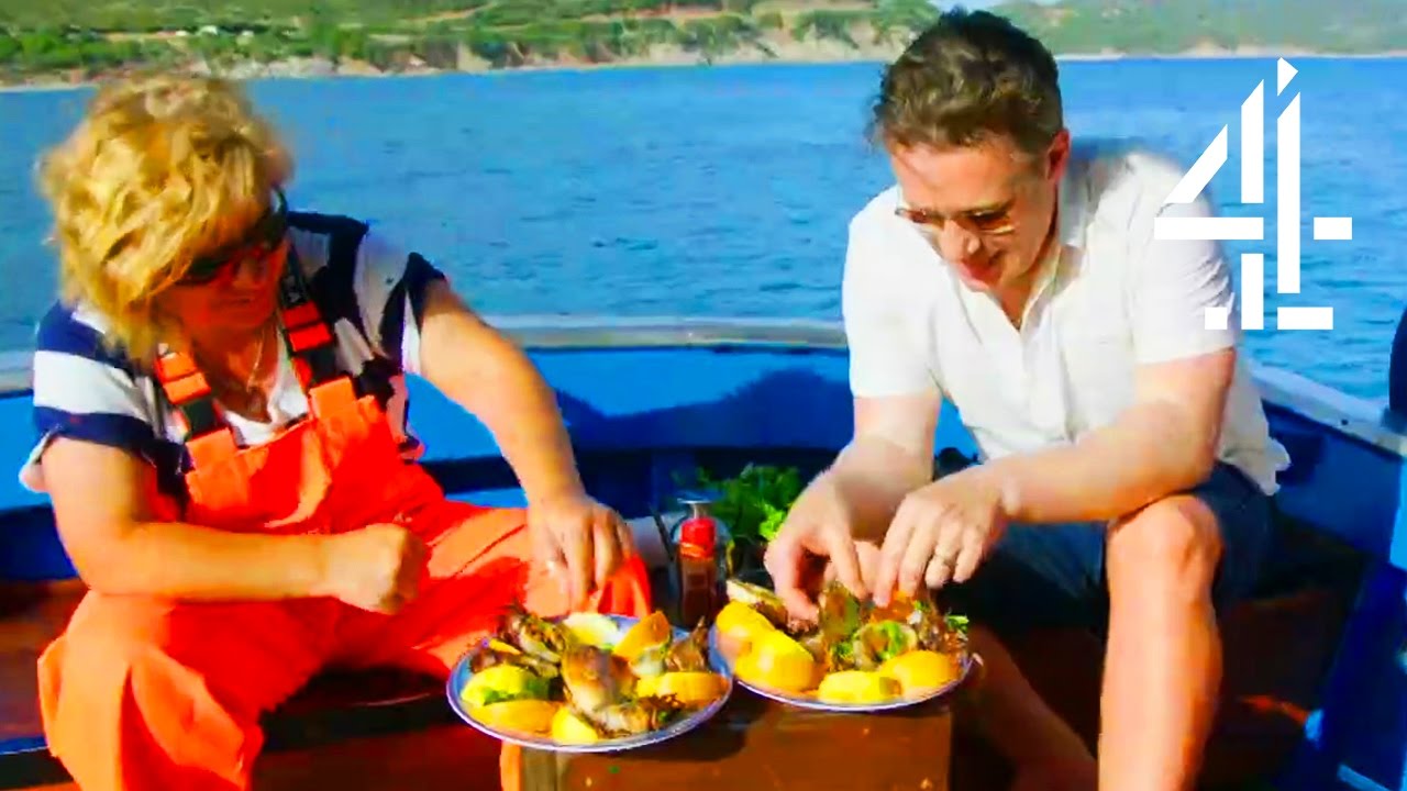 Jamie Oliver Eats The Freshest Fish Straight From The Sea | Jamie's Super Food