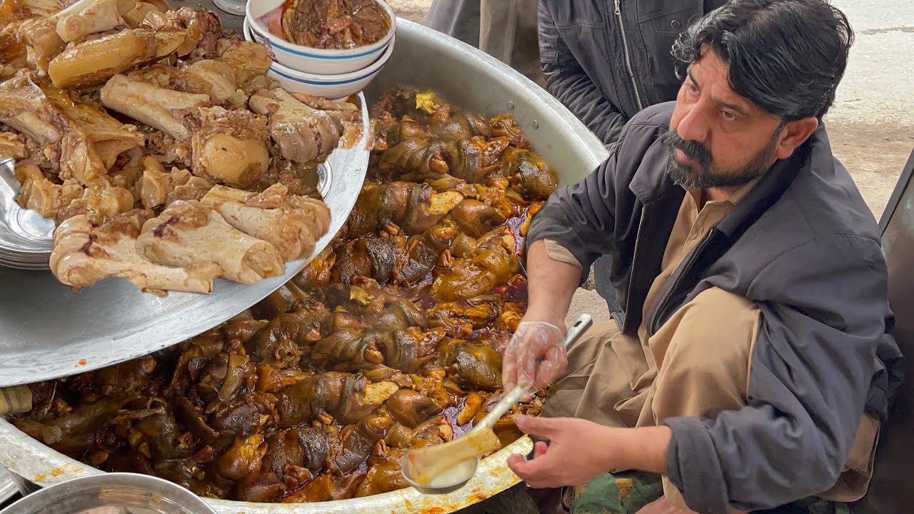 Ahmad Paye - Peshawari Paye | Siri Paye | Kohat Road Peshawar | Siri Paye Nashta | Asian Food Street