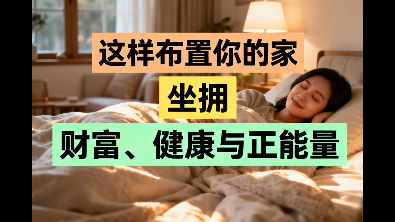 7 个绝妙的主意！这样布置你的家，坐拥财富、健康与正能量