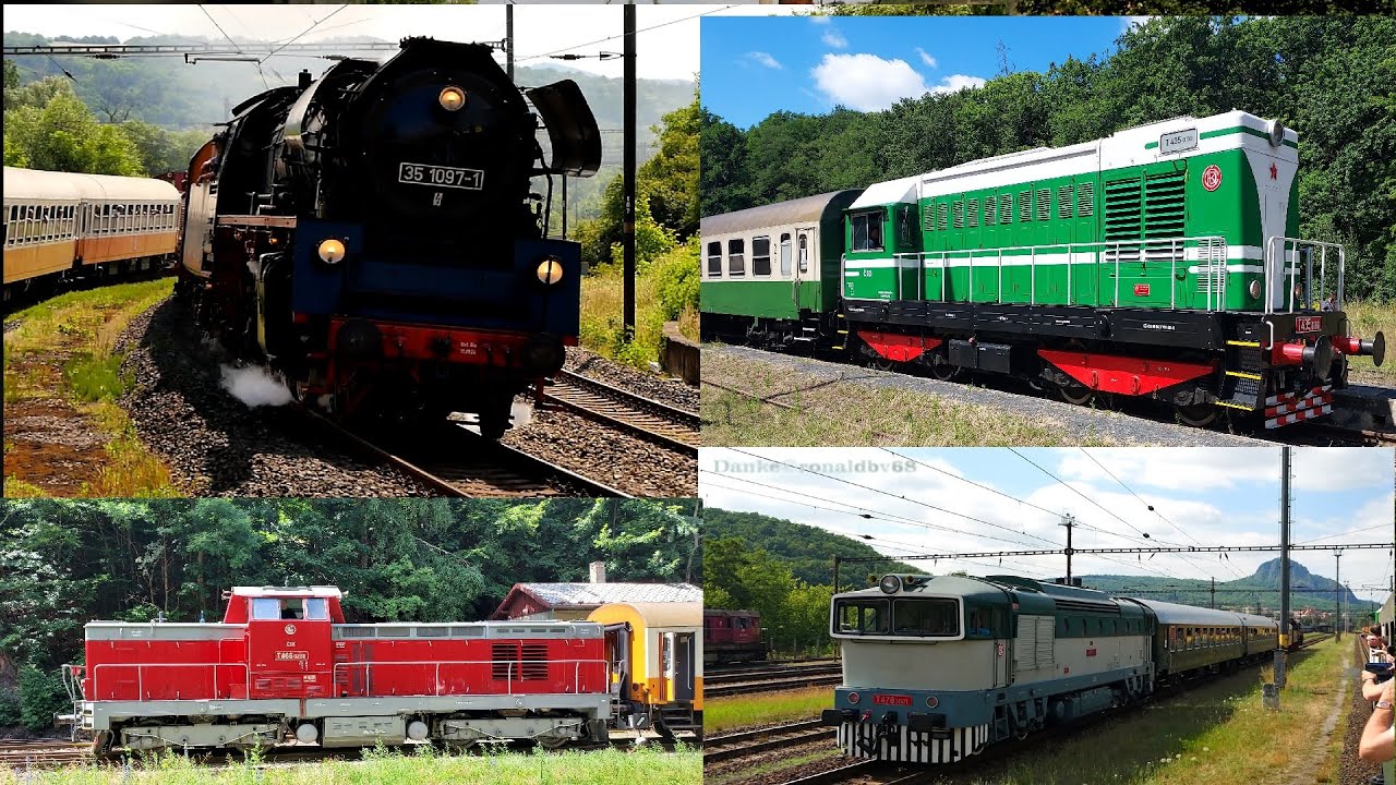 Mit Dampf und Diesel durch Tschechien