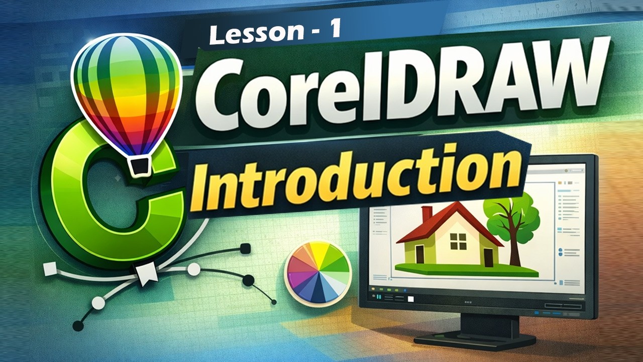 Введение в Corel Draw. Упражнение № 1 | Репетитор YN