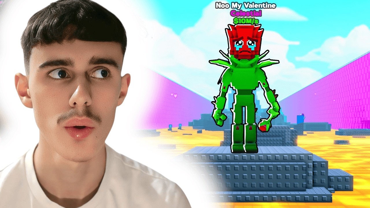 Survive lava for brainrots Valentine update!