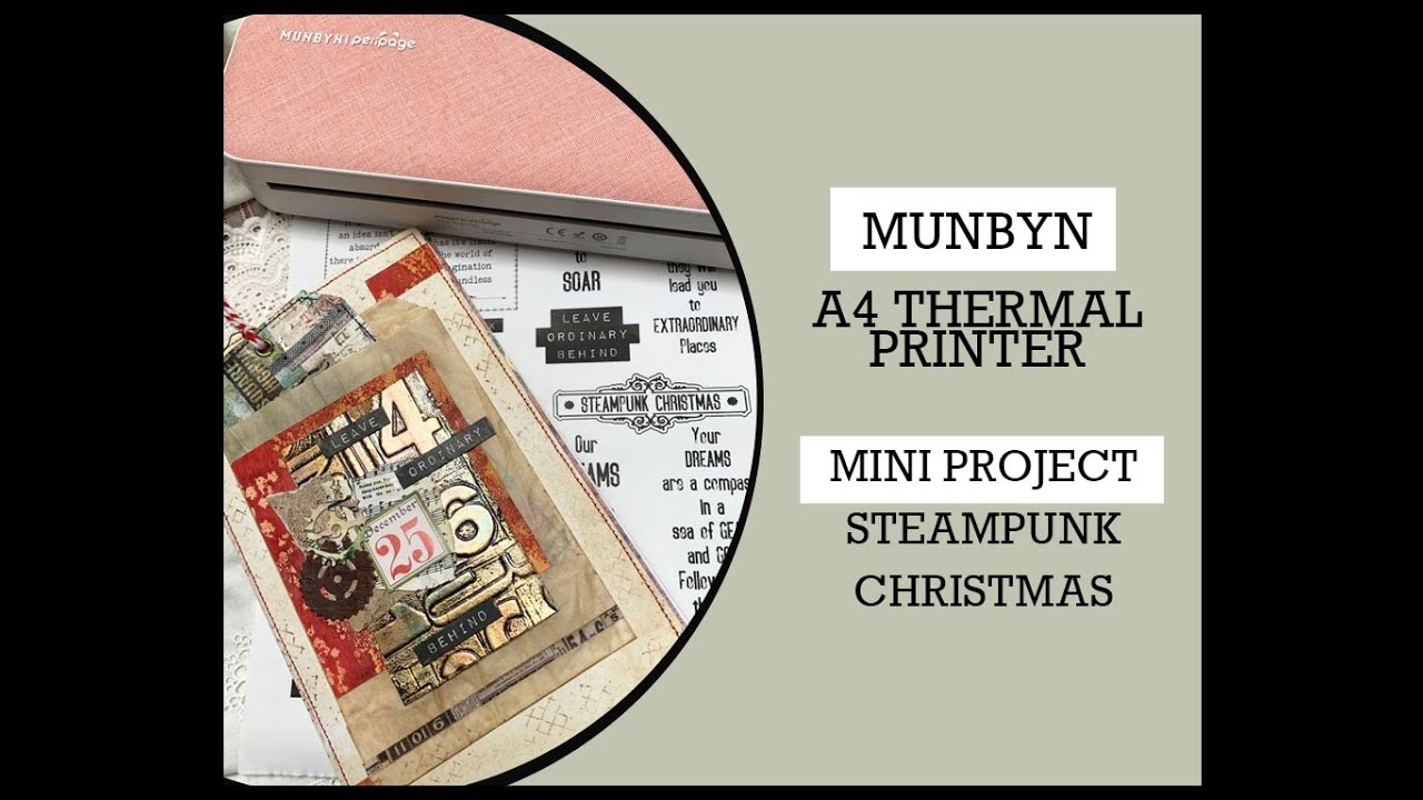 MINI PROJECT using the A4 Munbyn Thermal Printer
