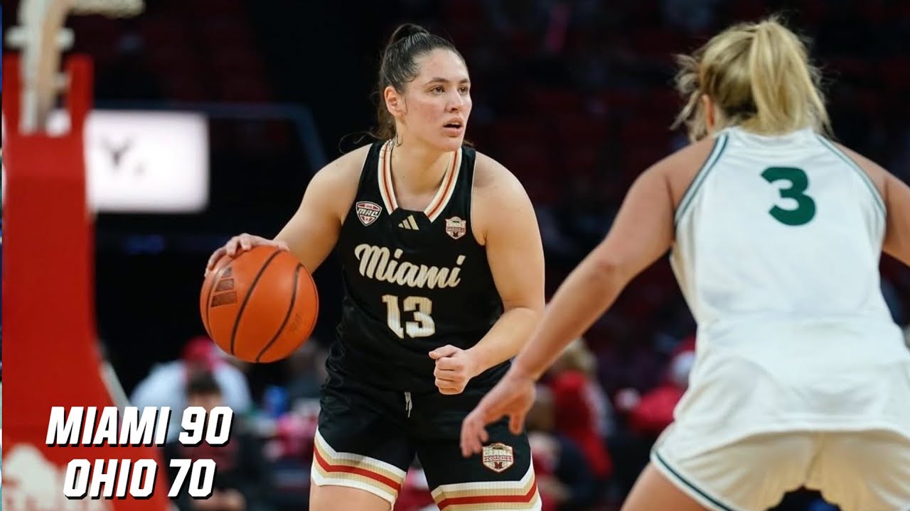 MAC WBB: Miami Highlights vs. Ohio | 1.31.26