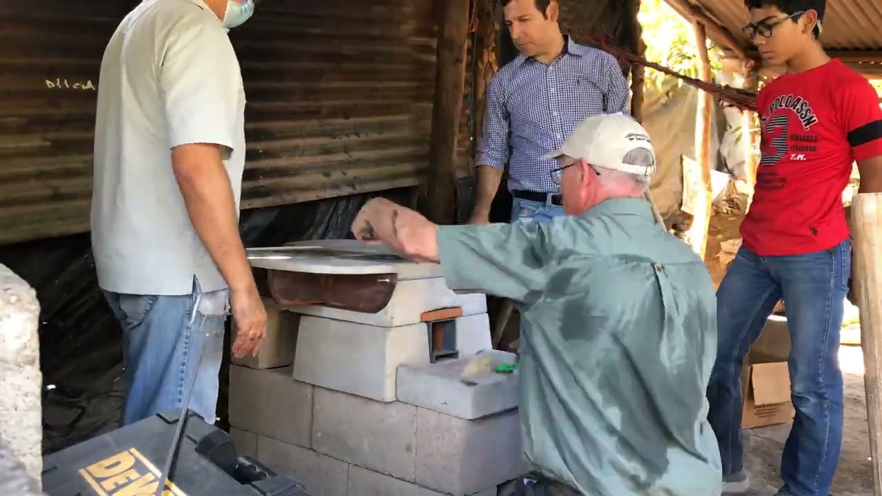 Feeding Faith First Stove Installation