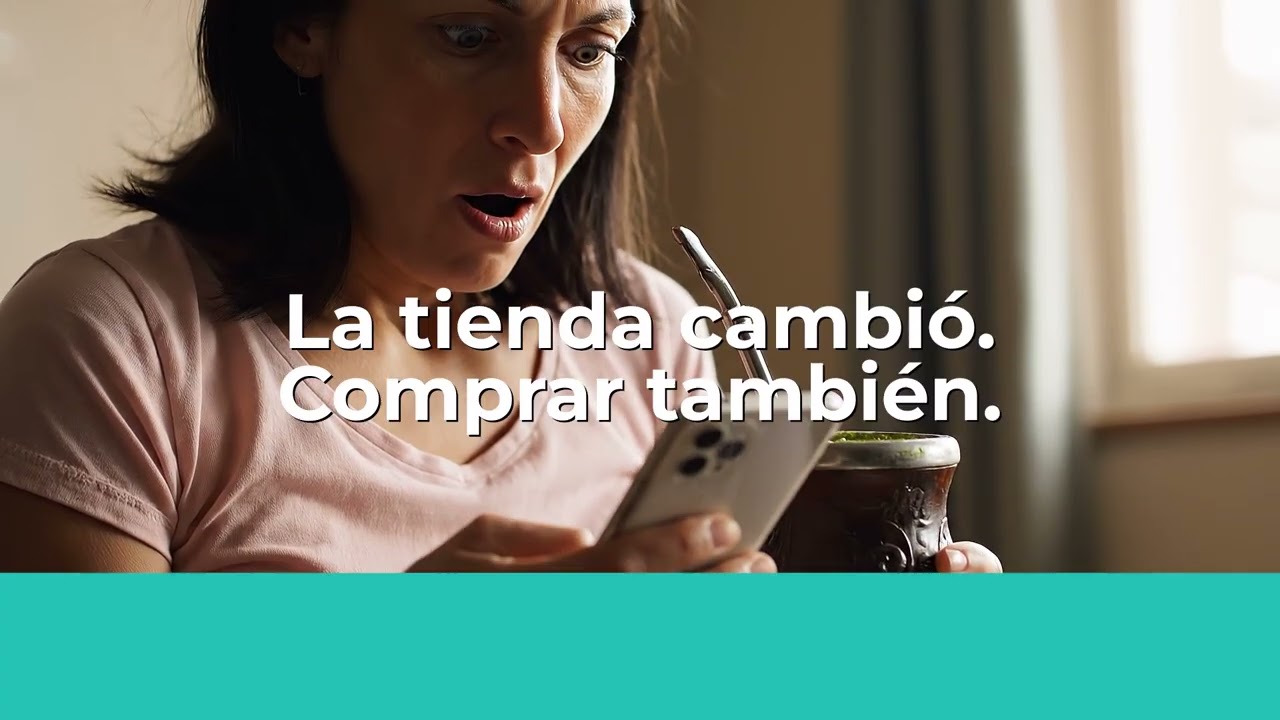 La tienda cambió, comprar también