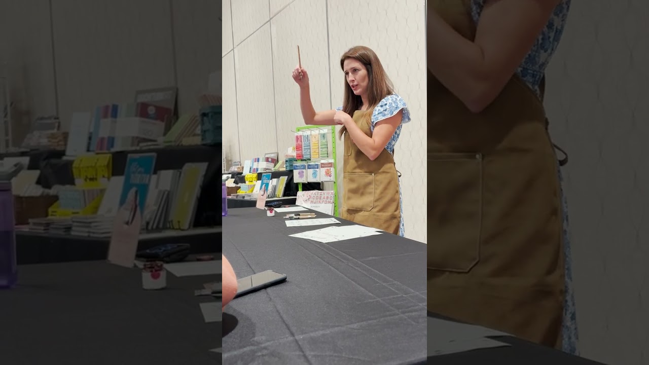 Fun with Folded Pens with Chantelle Hofffmann of Bespoke Strokes - IAMPETH 2025 Norfolk Demo