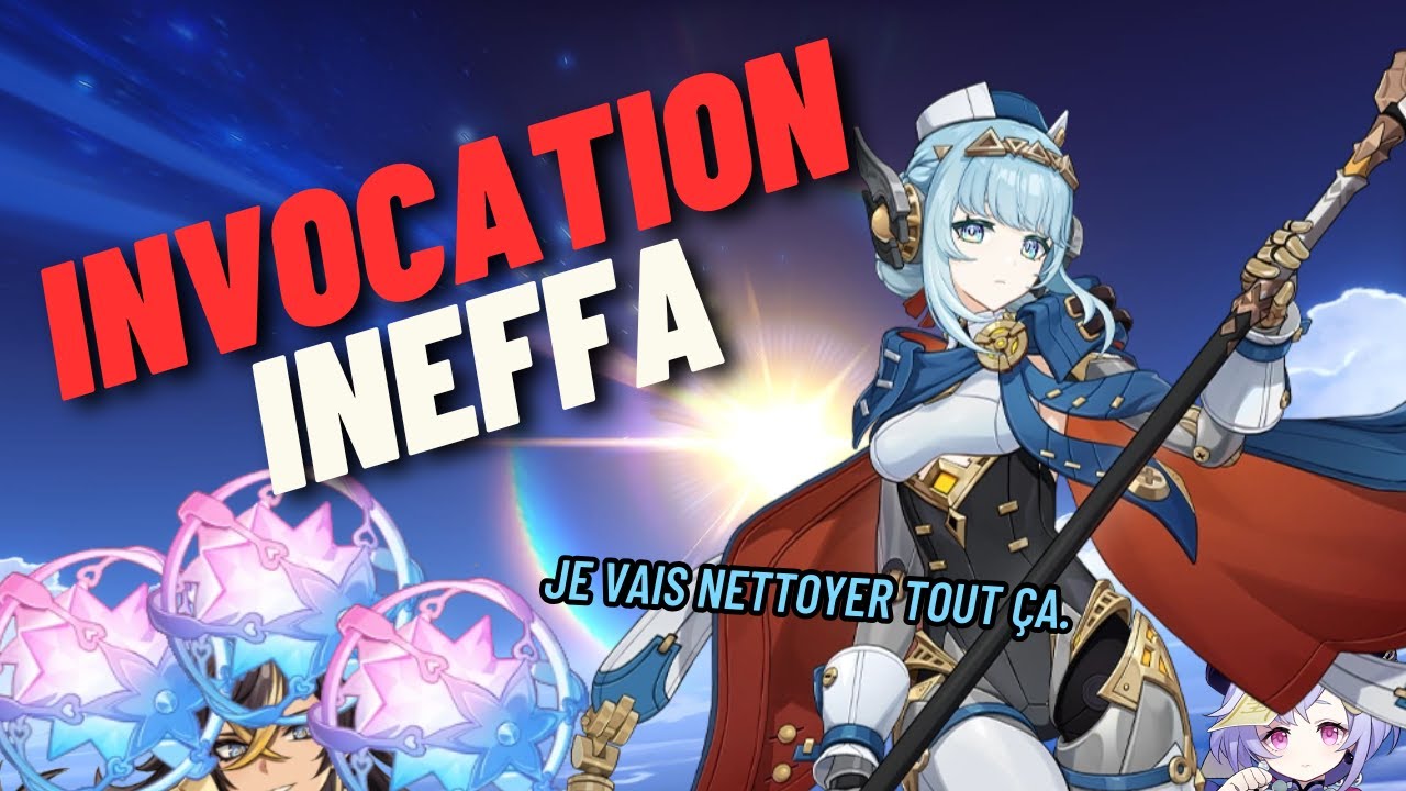 PLUS DE PEUR QUE DE MAL!!! Invocation d'Ineffa, le gros robot aspirateur.