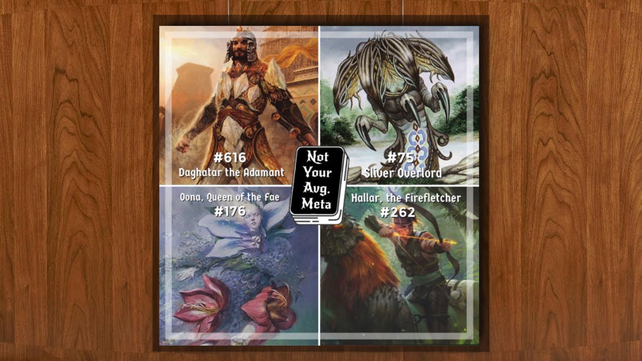 NYAM EP. 4: Daghatar vs Sliver Overlord vs Hallar vs Oona MTG EDH Gameplay Video
