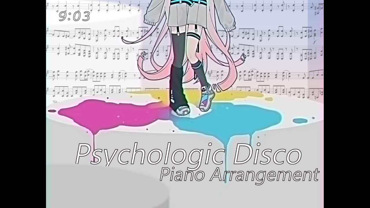 Psychologic Disco (ノウナイディスコ) Piano Arrangement and English Subs 【ピアノ楽譜】