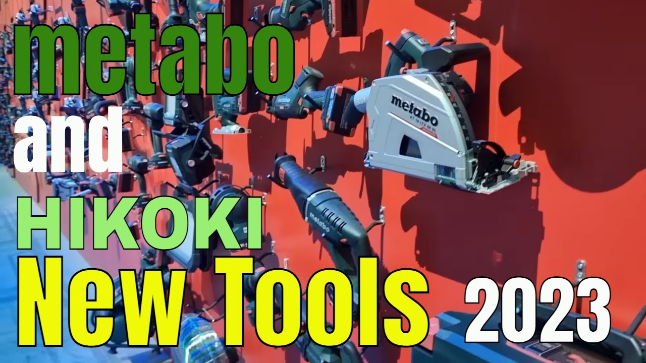 New Tools from Metabo and Hikoki, My visit to see the latest kit