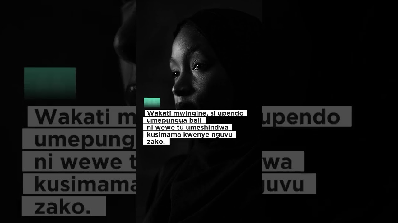 WEWE NDIYE PEKEE UNAPIGANIA PENZI LISIFE?