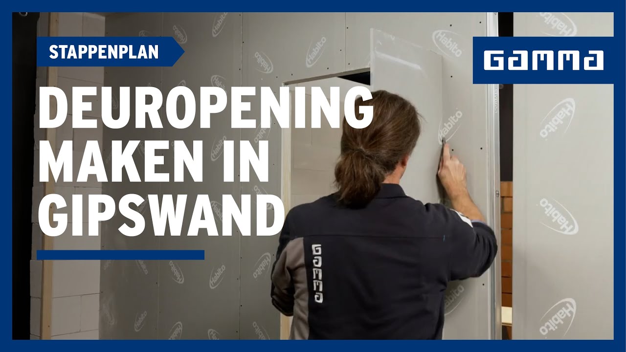 Deuropening in gipswand maken in 7 stappen | GAMMA Belgi&euml;