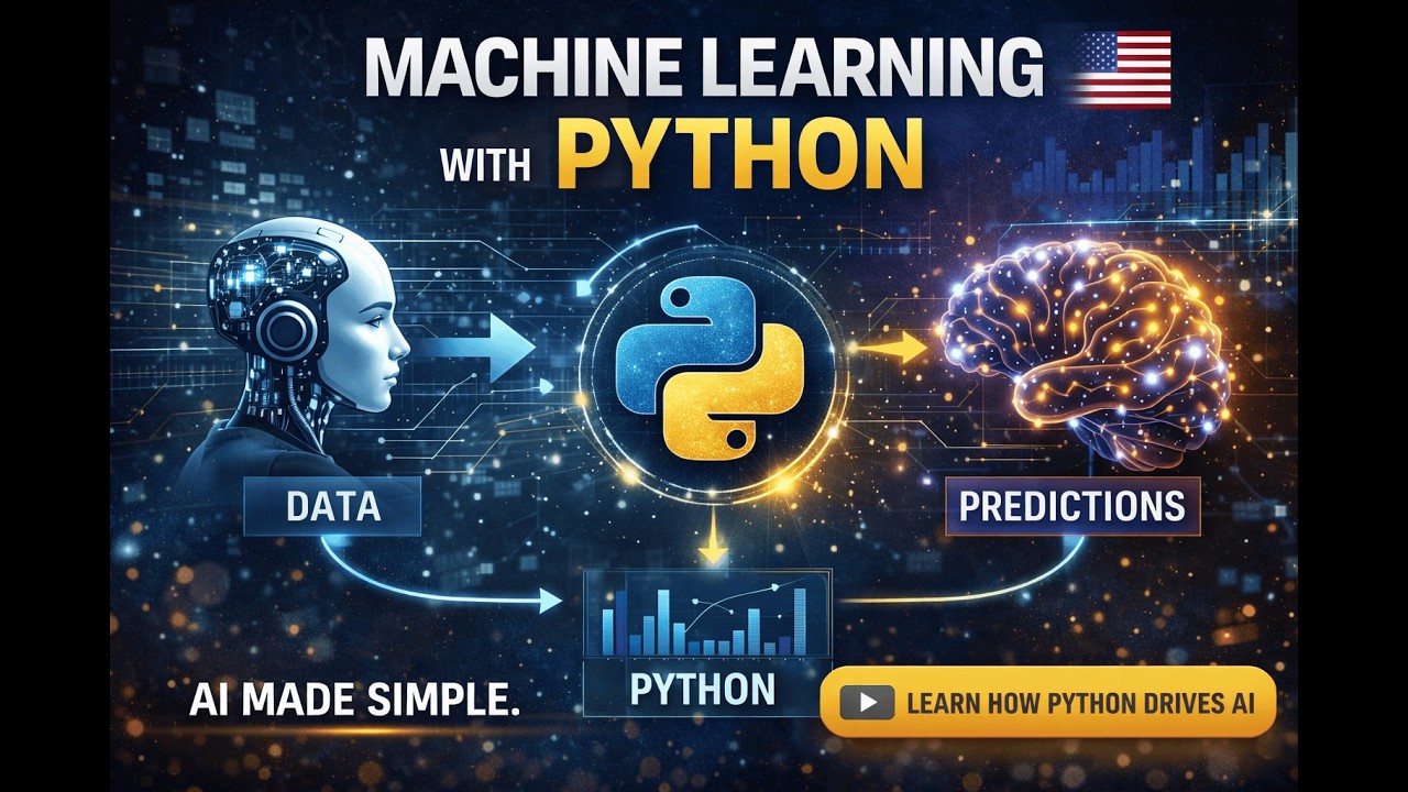 How Python Works in Machine Learning | Python for AI Explained Simply